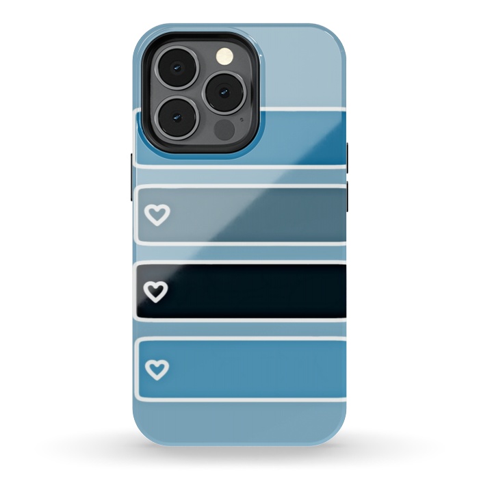 iPhone 13 pro StrongFit Blue bar by CAS