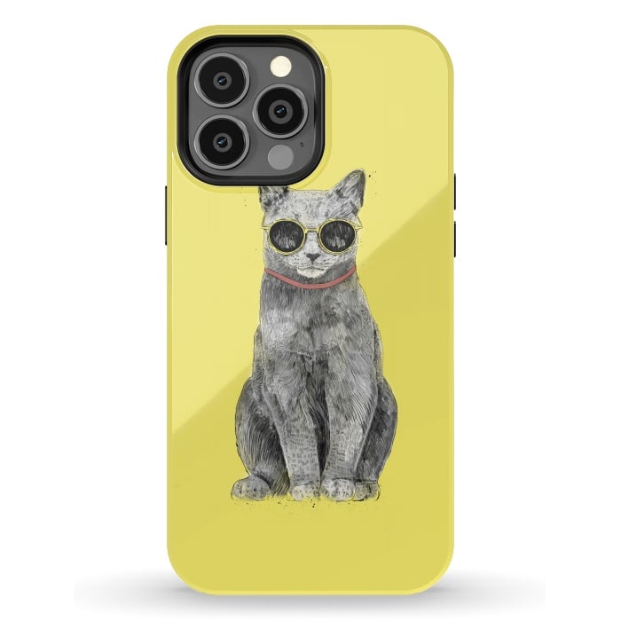 iPhone 13 Pro Max StrongFit Summer Cat by Balazs Solti
