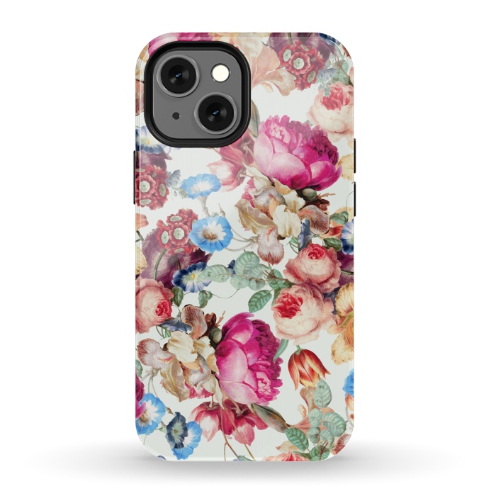 iPhone 13 mini StrongFit Floral Crush by Uma Prabhakar Gokhale
