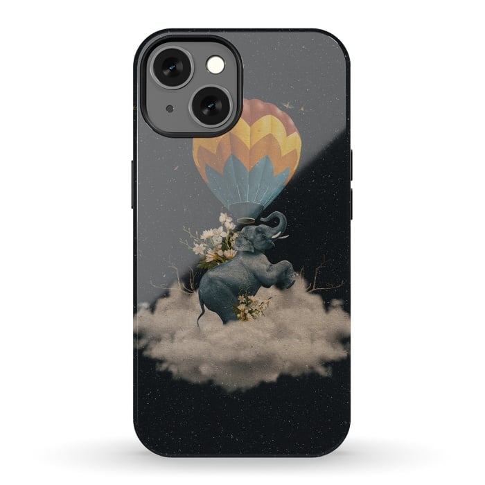 iPhone 13 StrongFit Between Clouds by Eleaxart