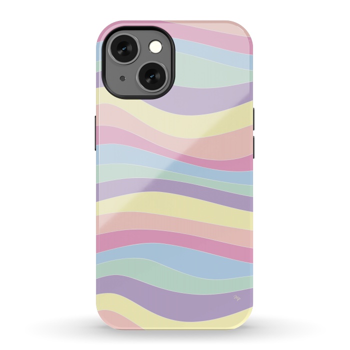 iPhone 13 StrongFit Pastel Waves by Martina