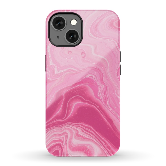 iPhone 13 StrongFit Pink marble 2 by Winston