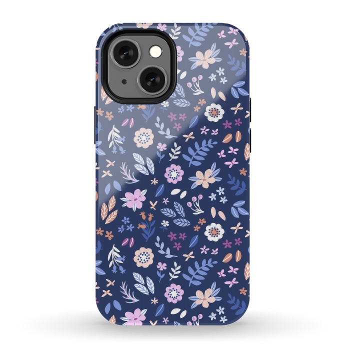 iPhone 13 mini StrongFit City Floral by Tishya Oedit