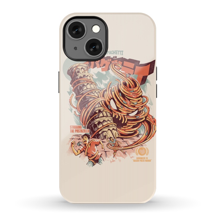 iPhone 13 StrongFit The Kaiju Spaghetti by Ilustrata