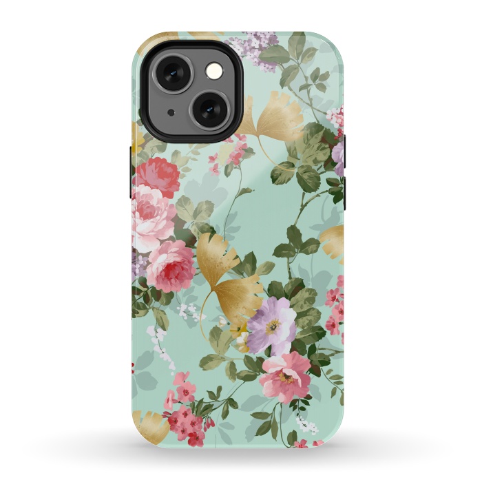 iPhone 13 mini StrongFit Where Flowers Bloom So Does Hope by Uma Prabhakar Gokhale