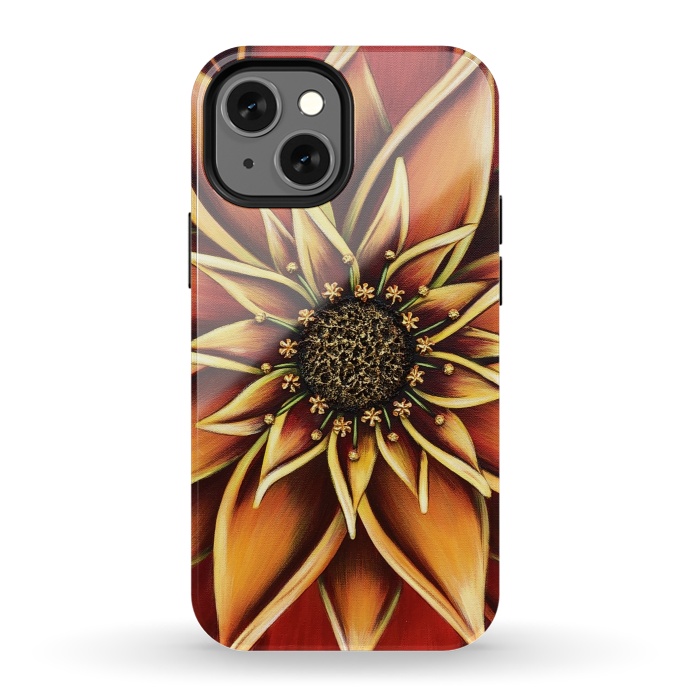 iPhone 13 mini StrongFit Persimmon  by Denise Cassidy Wood