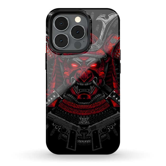 iPhone 13 pro StrongFit Red Samurai  by Alberto