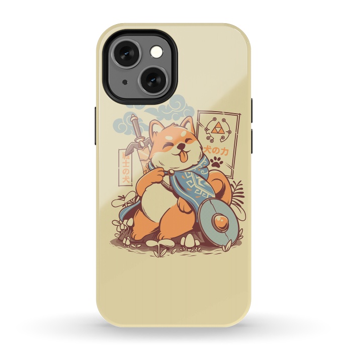 iPhone 13 mini StrongFit The legend of Dog by Ilustrata
