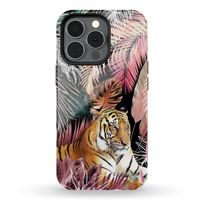 iPhone 13 pro StrongFit Jungle Tiger 01 by amini54