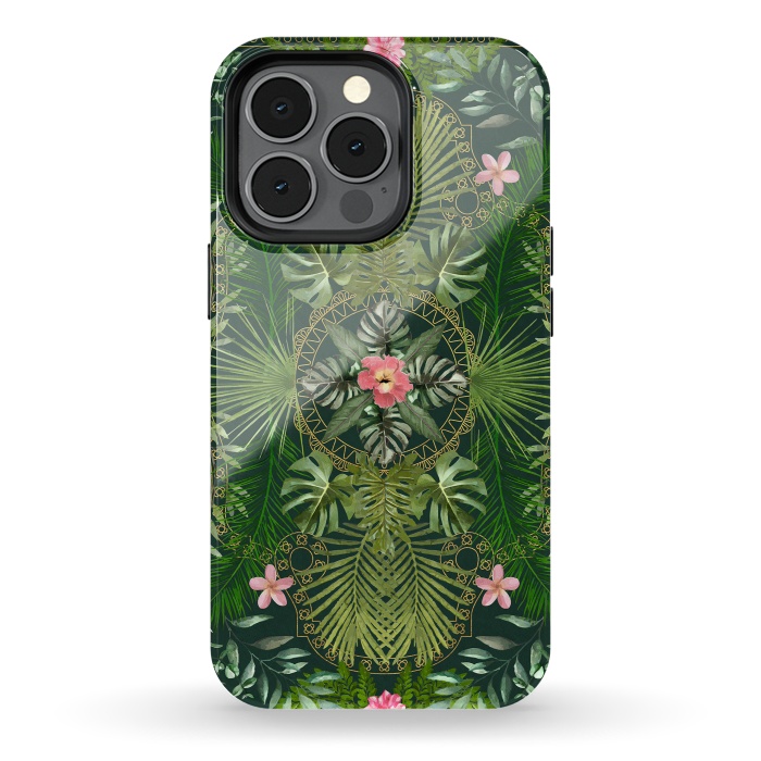 iPhone 13 pro StrongFit Tropical Foliage 15 by amini54