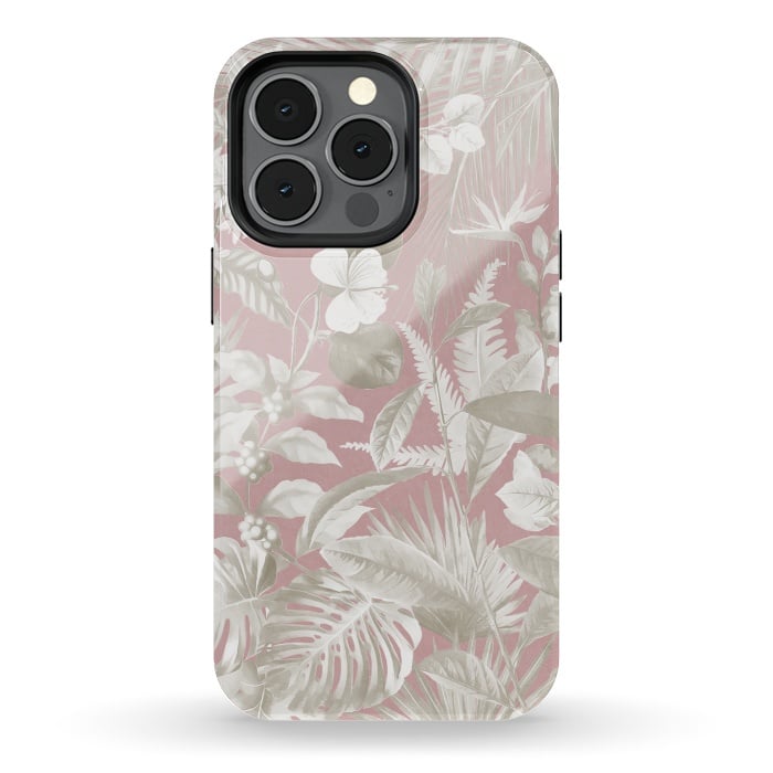 iPhone 13 pro StrongFit Tropical Foliage 12 by amini54
