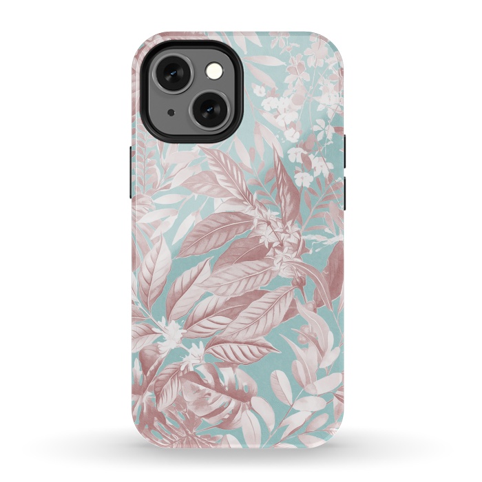 iPhone 13 mini StrongFit Tropical Foliage 13 by amini54