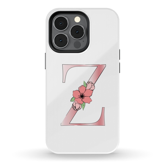 iPhone 13 pro StrongFit Monogram Letter Z by Martina