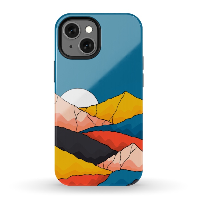 iPhone 13 mini StrongFit The mountainous range by Steve Wade (Swade)