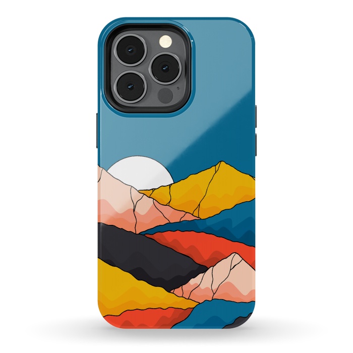 iPhone 13 pro StrongFit The mountainous range by Steve Wade (Swade)