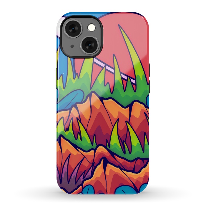 iPhone 13 StrongFit A tropical space world by Steve Wade (Swade)