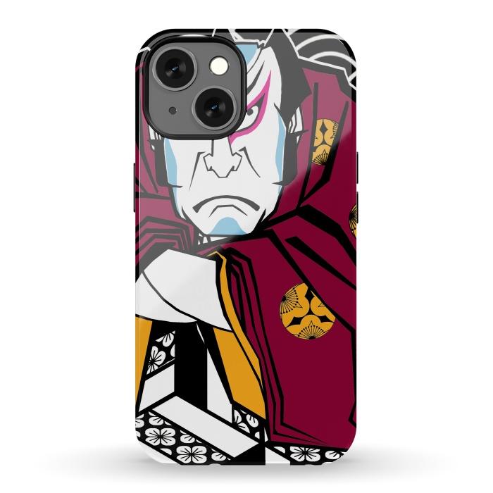 iPhone 13 StrongFit Grumpy Sam by Milo "Mr Lucky" Marcer