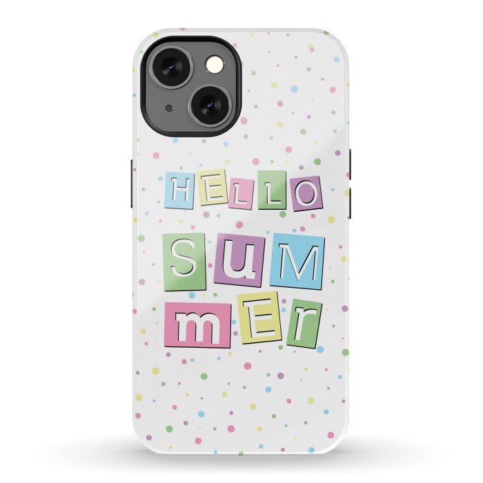 iPhone 13 StrongFit Hello Summer by Martina