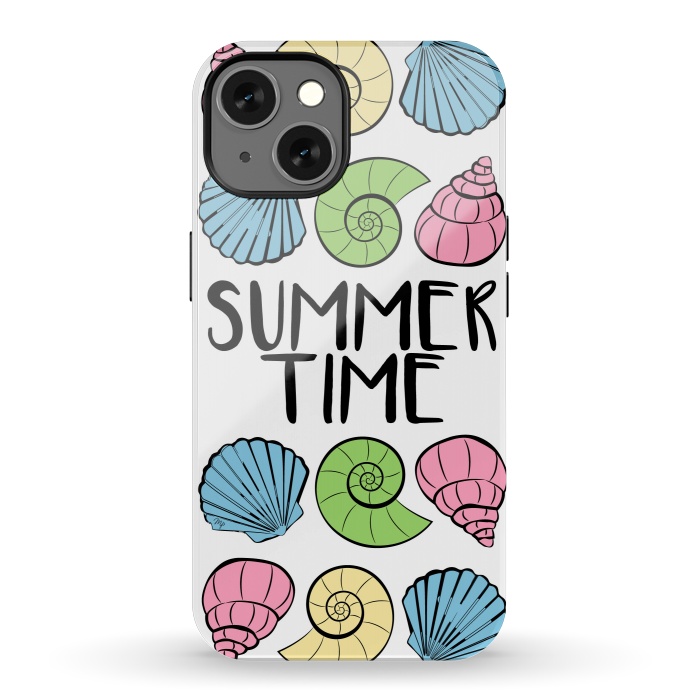 iPhone 13 StrongFit Summer Time Shells by Martina