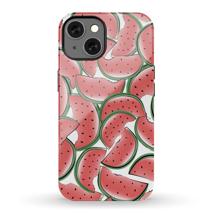 iPhone 13 StrongFit Water melon pattern by Martina
