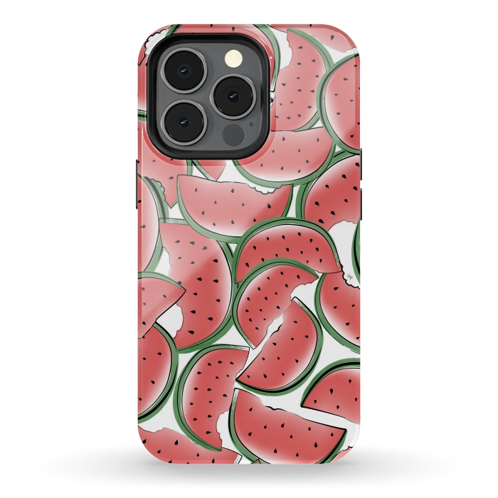 iPhone 13 pro StrongFit Water melon pattern by Martina