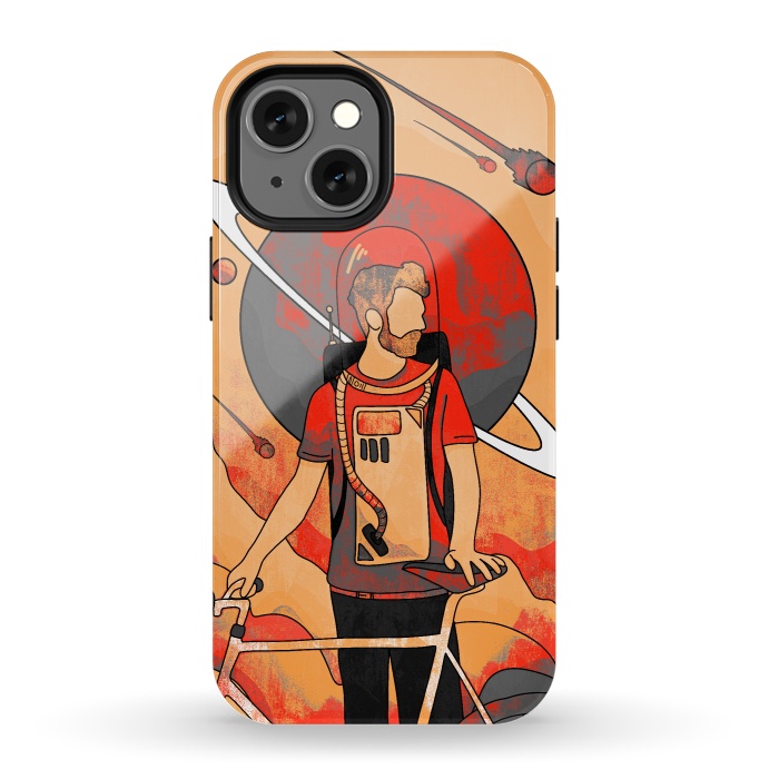 iPhone 13 mini StrongFit A traveller of Mars by Steve Wade (Swade)