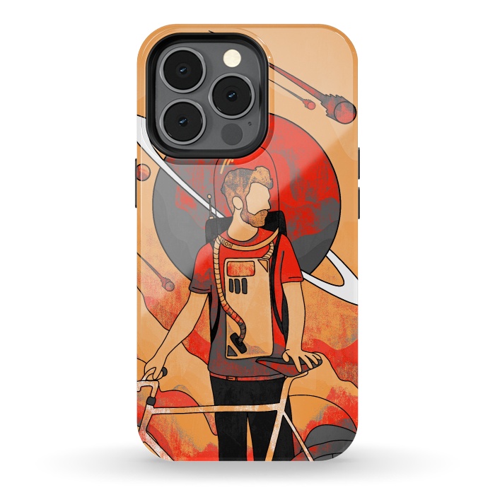 iPhone 13 pro StrongFit A traveller of Mars by Steve Wade (Swade)