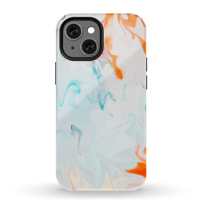 iPhone 13 mini StrongFit Abstract Marble-I by Creativeaxle