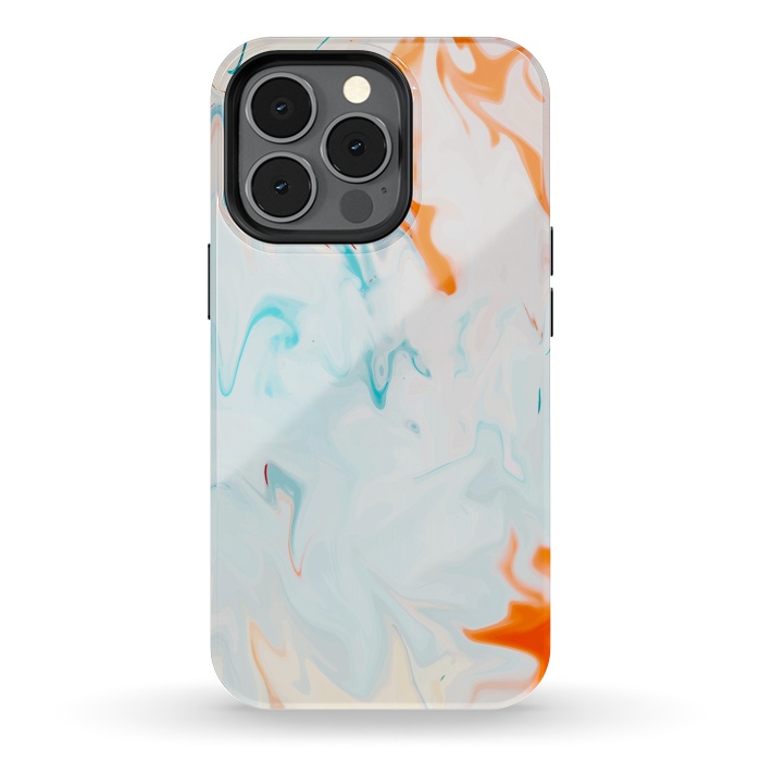 iPhone 13 pro StrongFit Abstract Marble-I by Creativeaxle