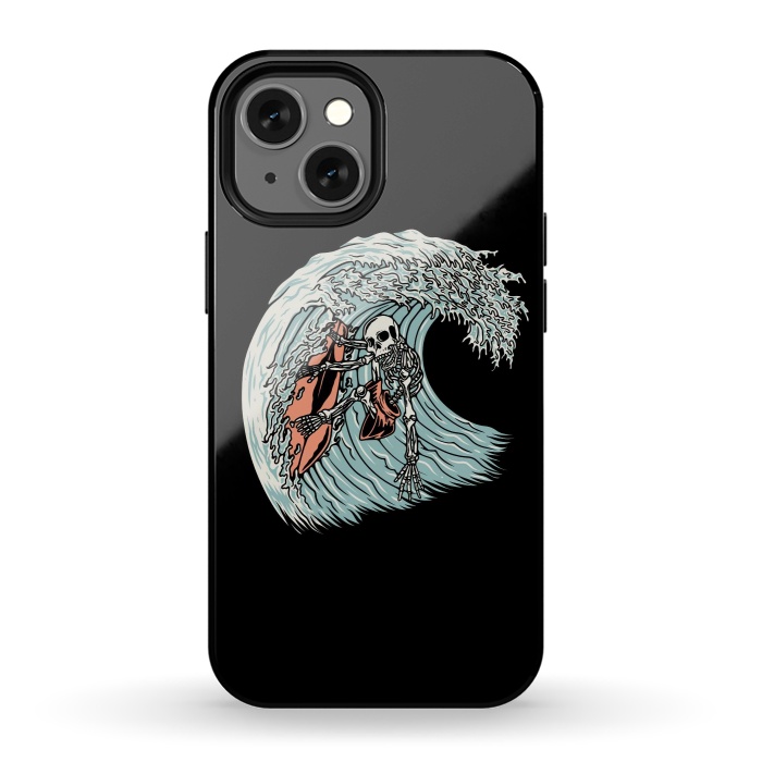 iPhone 13 mini StrongFit Death Surfer 1 by Afif Quilimo