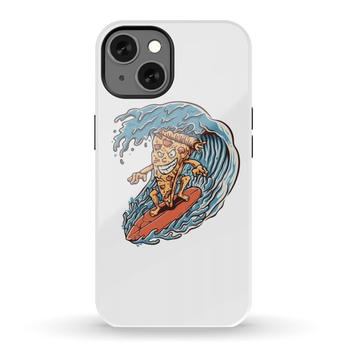 iPhone 13 StrongFit Pizza Surfer by Afif Quilimo