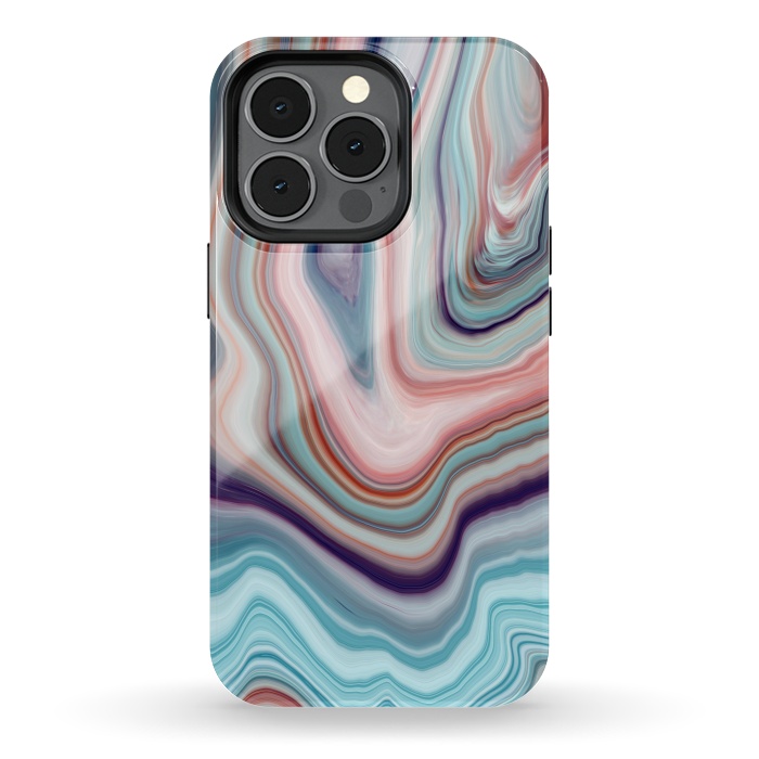 iPhone 13 pro StrongFit Abstract Marble Design VI by ArtsCase