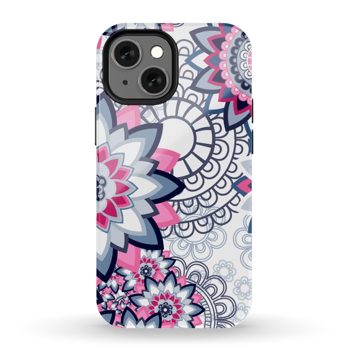 iPhone 13 mini StrongFit Abstract Seamless Pattern Ornament by ArtsCase