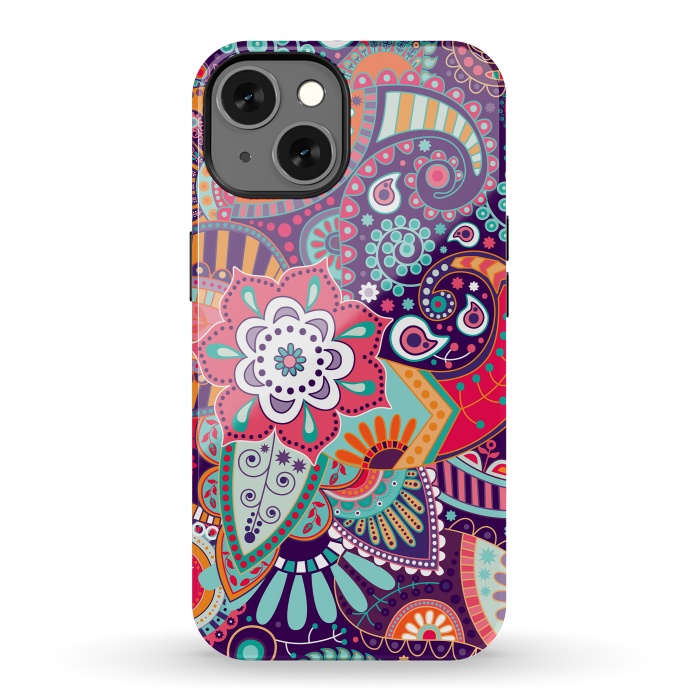 iPhone 13 StrongFit Pretty Flowers Pattern I by ArtsCase