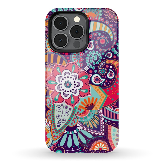 iPhone 13 pro StrongFit Pretty Flowers Pattern I by ArtsCase