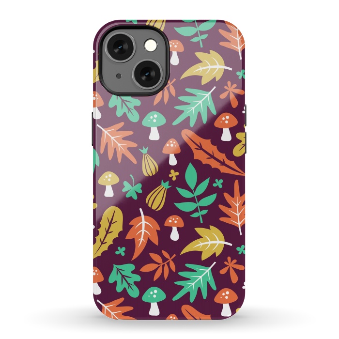 iPhone 13 StrongFit Autum Floral Design by ArtsCase