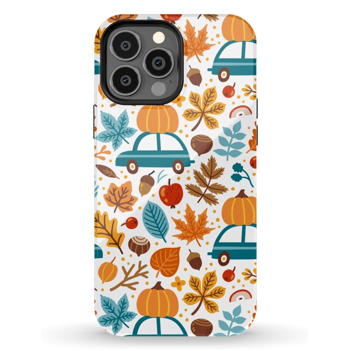 iPhone 13 Pro Max StrongFit Autumn Design Patten XV by ArtsCase