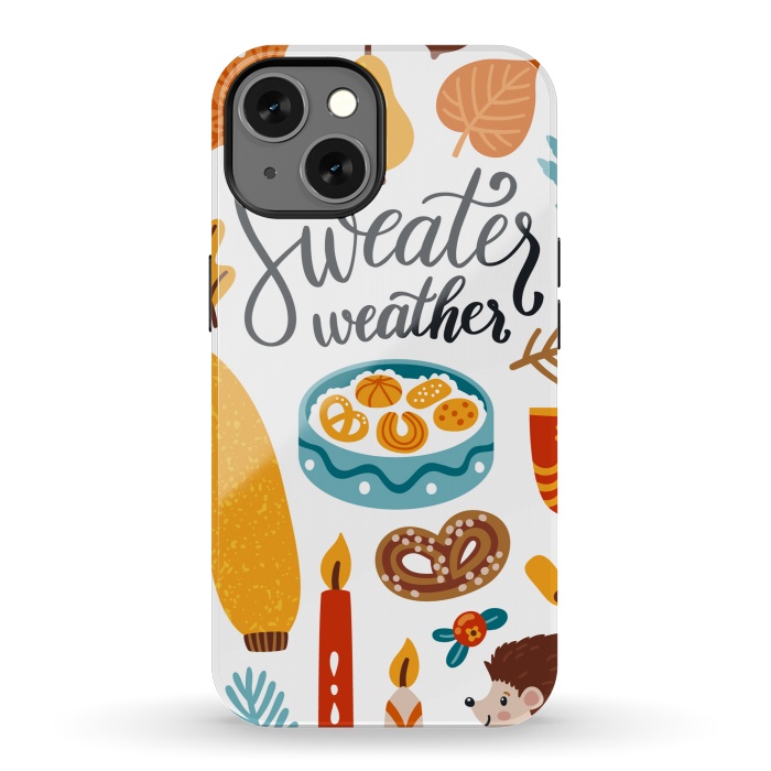 iPhone 13 StrongFit Autumn Icons by ArtsCase