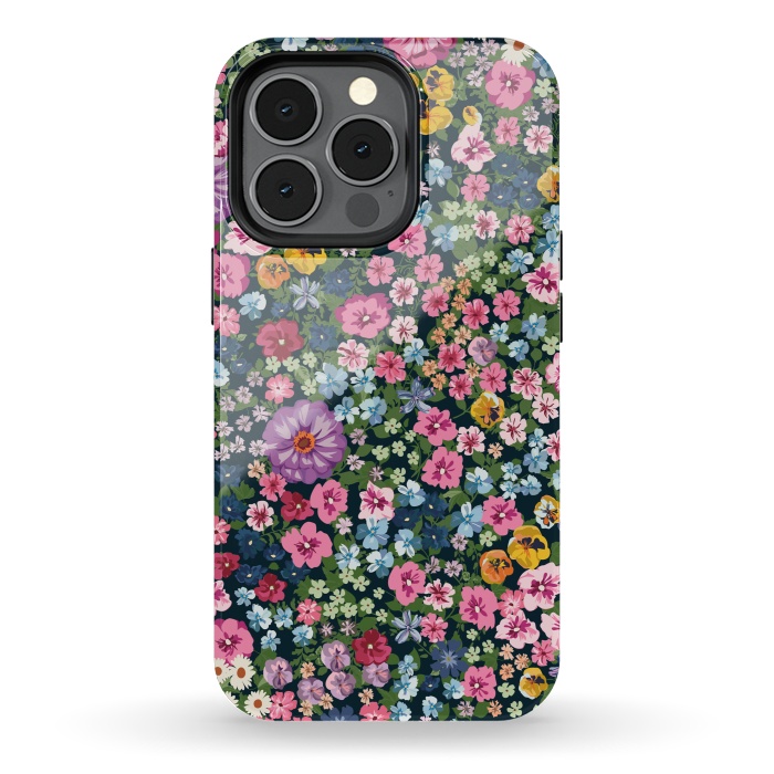iPhone 13 pro StrongFit Beatiful and Cute Flowers in Different Colors XI by ArtsCase