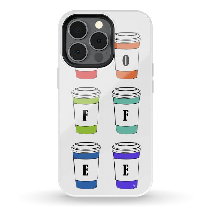 iPhone 13 pro StrongFit Coffee Cups by Martina