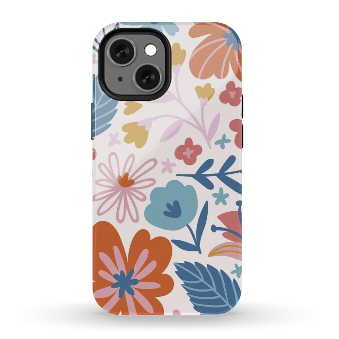 iPhone 13 mini StrongFit Floral Pattern XI by ArtsCase