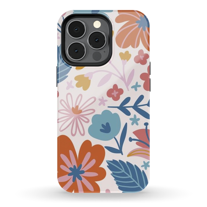 iPhone 13 pro StrongFit Floral Pattern XI by ArtsCase