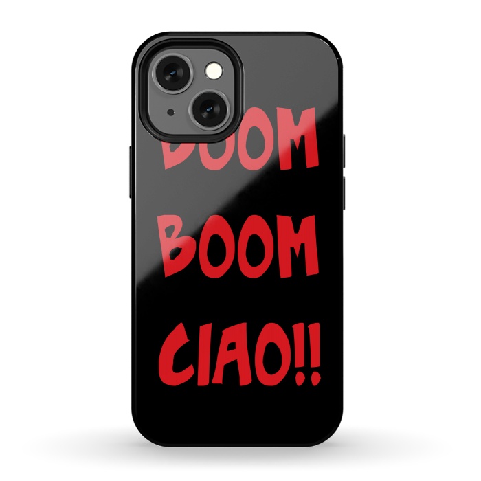 iPhone 13 mini StrongFit BOOM BOOM CIAO by MALLIKA