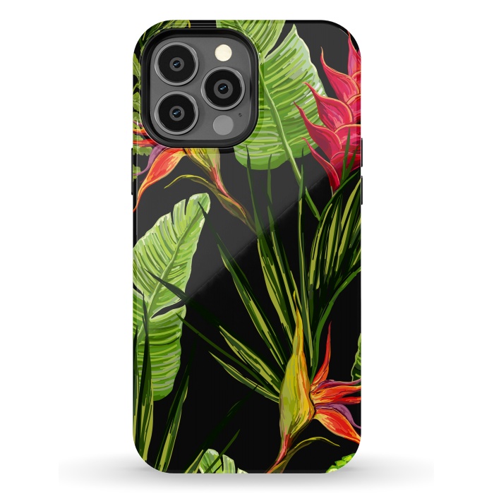 iPhone 13 Pro Max StrongFit Beautiful Vectorial Summer Floral Landscape by ArtsCase