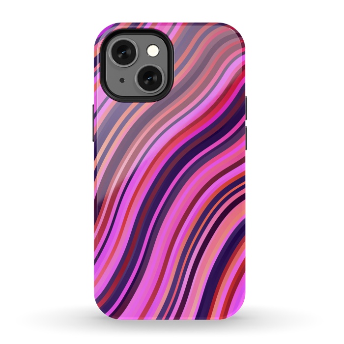 iPhone 13 mini StrongFit Liquid Light Pink by ArtsCase
