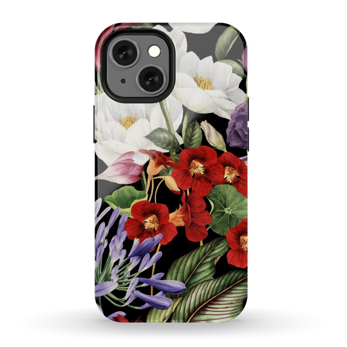 iPhone 13 mini StrongFit Design Floral Pattern II by ArtsCase
