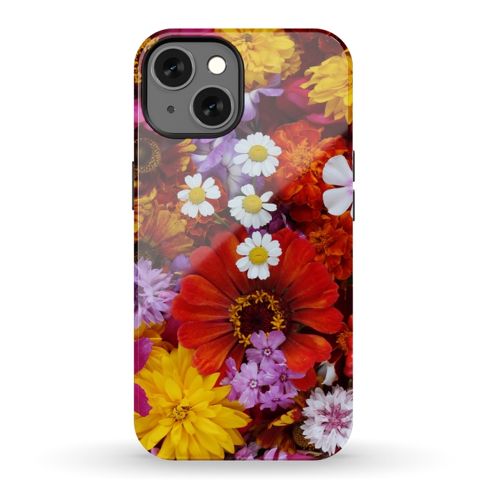 iPhone 13 StrongFit Flowers in Different Shapes and Colors V  by ArtsCase