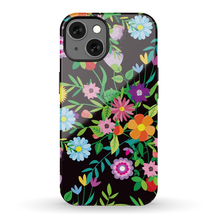 iPhone 13 StrongFit Pattern Doodle Spring by ArtsCase
