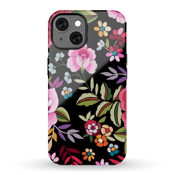 iPhone 13 StrongFit Sweet Pink Flowers by ArtsCase