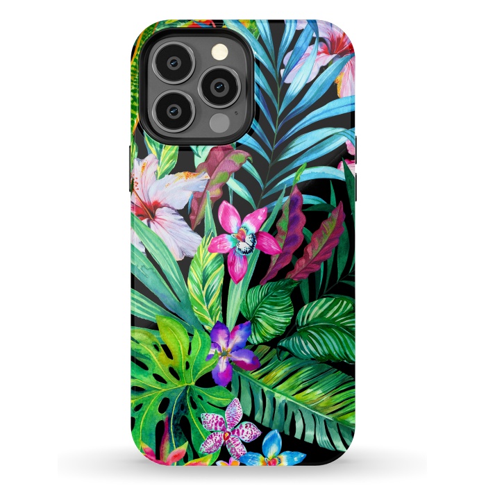 iPhone 13 Pro Max StrongFit Tropical Exotic Pattern by ArtsCase
